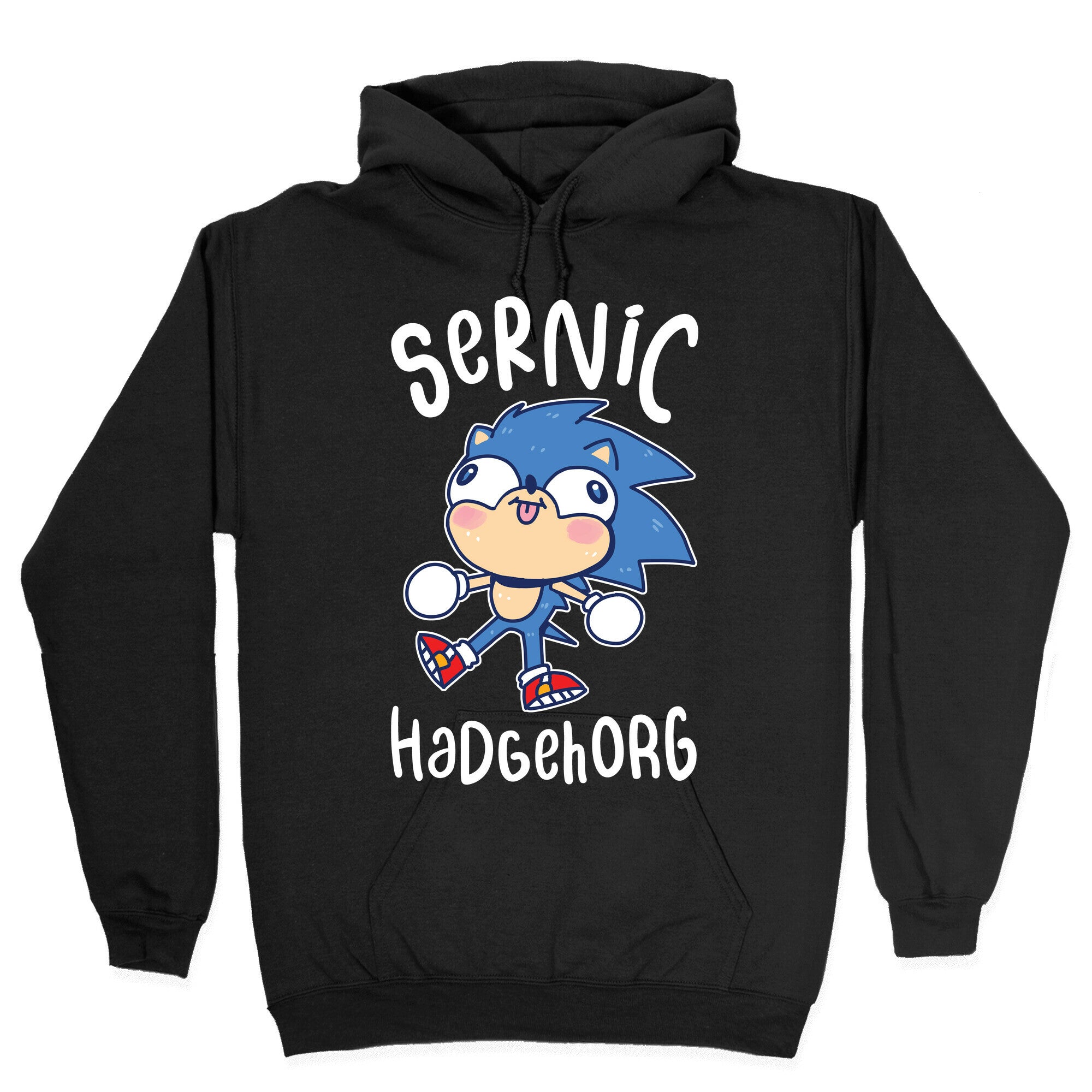 Derpy Sonic Sernic Hadgehorg Hoodie